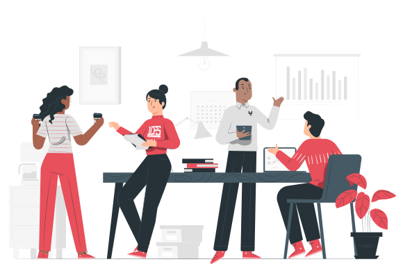 Find an Office Illustration